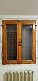 2 finestre legno douglas 78,5 x 109,5