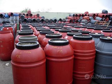 Fusto bocca larga 220lt alimentare