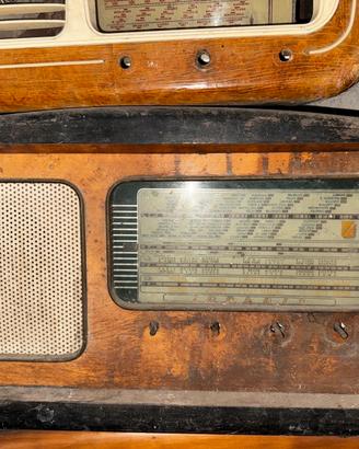 Lotto radio vintage anni ’40–’70 + giradischi