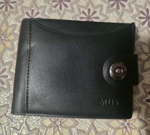 portafoglio uomo nero