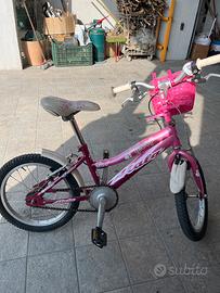 Bici per bambina 4-6 anni ATALA