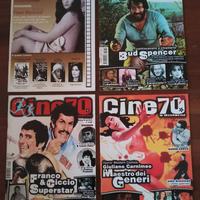 Lotto di 4 fascicoli rivista Cine70 e dintorni