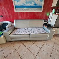 divano letto 3 posti + materasso