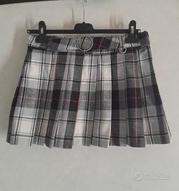 Gonna corta tartan liu jo junior S