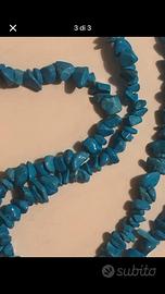 Collana turchese cm 90