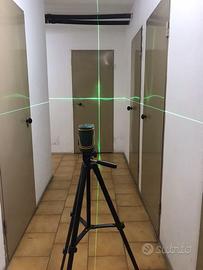LIVELLA LASER con CAVALLETTO