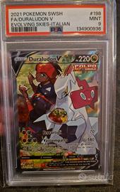 pokemon Duraludon v 198 evoluzioni eteree psa 9