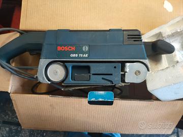 levigatrice a nastro Bosch GBS 75 AE usata