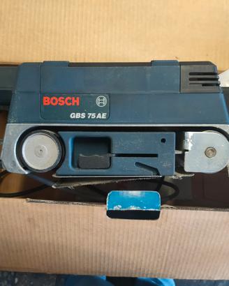 levigatrice a nastro Bosch GBS 75 AE usata