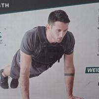 Giubbotto pesi per palestra WEIGHT VEST 