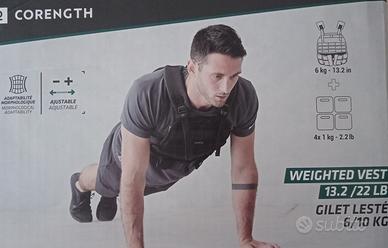 Giubbotto pesi per palestra WEIGHT VEST 