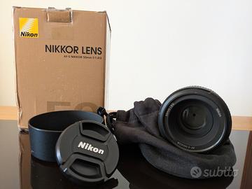 Obiettivo Nikon AF-S Nikkor 50mm f/1.8G