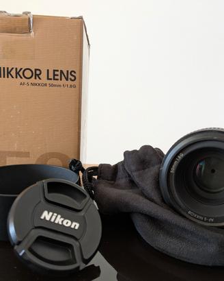 Obiettivo Nikon AF-S Nikkor 50mm f/1.8G