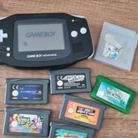 game boy advance piu 7 giochi 