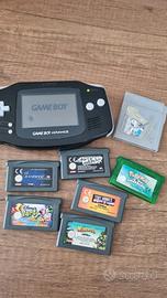 game boy advance piu 7 giochi 