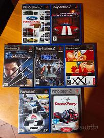 Giochi PS2 Star Wars, X-Men, Auto e Moto