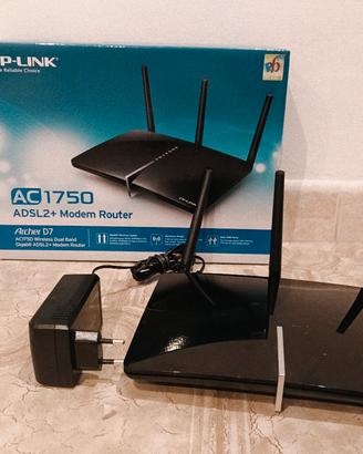 2x modem router TP-Link Archer D7 AC1750 WiFi Gb