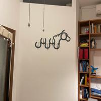 Appendiabiti con ferri di cavallo