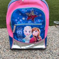 Zaino scuola con rotelle Frozen