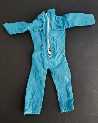Big Jim tuta vintage blu