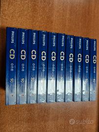  Dieci Cassette audio philips 90 minuti  nuove 