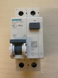 Inter. Magnetotermico Differenziale Siemens C32A