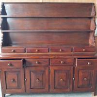 Credenza in arte povera legno scuro