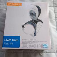 Web cam CREATIVE  con microfono separato.