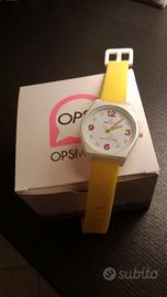 Orologio da polso OPS Giallo Nuovo, mai usato