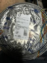 Cavo unipolare NERO da 4 mm per 100 mt