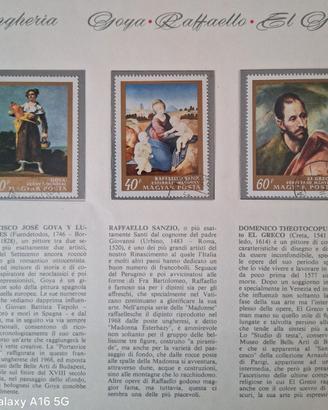 Collezione Francobolli d'arte