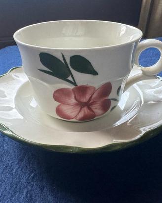 Tazze da the con piattino + 2 tazze grandi