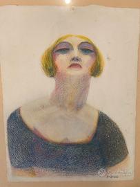 Quadro volto di donna