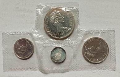 Canada 1965 Serie 4 Valori Ag