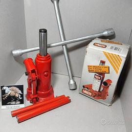 Set Valex Cric Idraulico 2 ton + chiave a croce