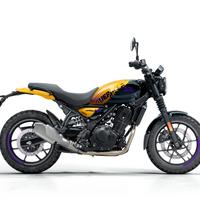 Royal Enfield Guerrilla 450 gialla