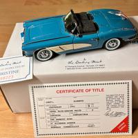 Danbury Mint 1961 Chevrolet Corvette Convertible..