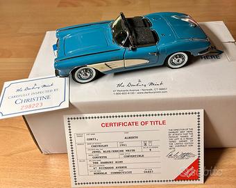Danbury Mint 1961 Chevrolet Corvette Convertible..