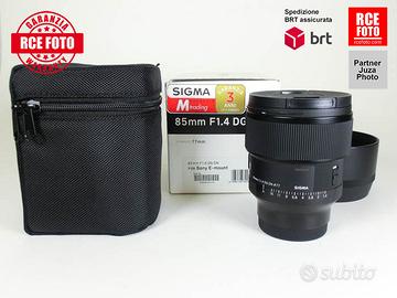 Sigma 85 F1.4 DG DN Art (Sony)