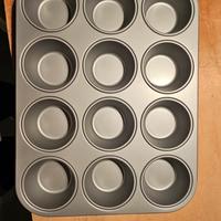 Stampo in acciaio per 12 MUFFIN