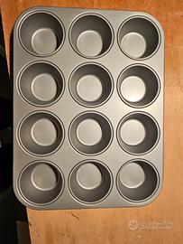 Stampo in acciaio per 12 MUFFIN