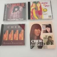 4 CD (un CD è doppio) di Cher