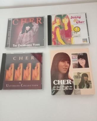 4 CD (un CD è doppio) di Cher