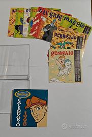 Due calendari Topolino vintage gadgets Disney