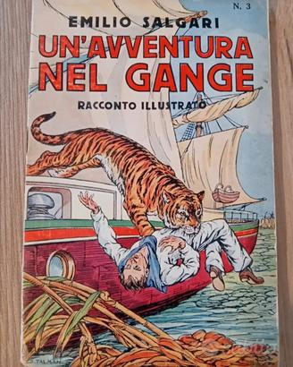 EMILIO SALGARI  1936 - UN'AVVENTURA NEL GANGE 