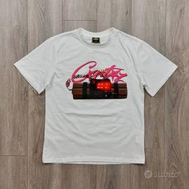 Corteiz T-Shirt Bianca Rosa Nuova Cartellino  S