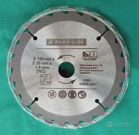 Lama con denti widia per sega portatile