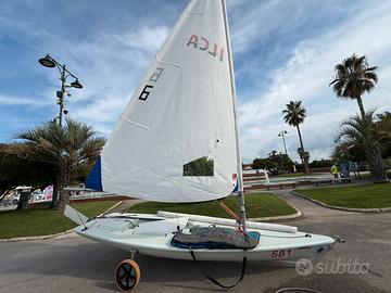 Ilca 6/laser radial ice blue