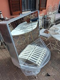 Mobiletto a specchio bagno, nuovo