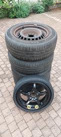 Gomme più cerchi Mercedes C180SW